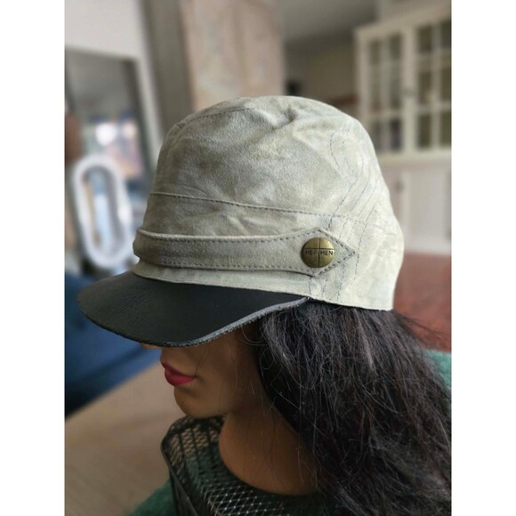 Nwt Heathen leather military hat main image 5